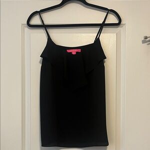 Lilly Pulitzer Small Black Spaghetti Strap Top